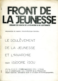 Front de la Jeunesse, 1973